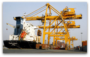 Thiết bị xếp dỡ container trong cảng